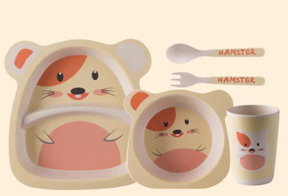 Bamboo Fiber Tableware Set