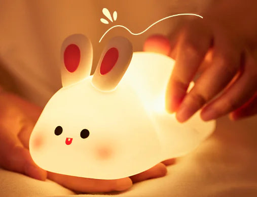 Silicone Sheep Night Light — Rechargeable, Dimmable, Kid‑Safe