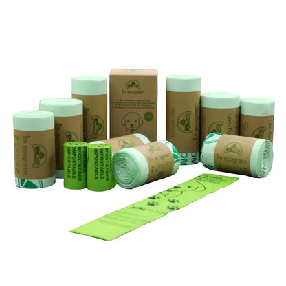 Biodegradable Garbage Bags, Cornstarch Pet Waste Bags