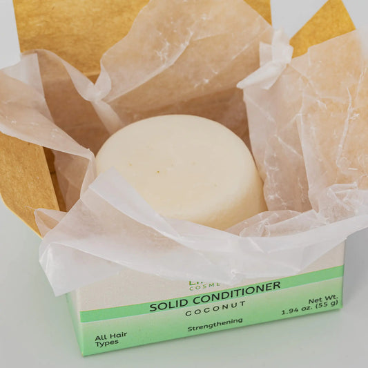 Limoux Cosmetics Solid Conditioner Bar — For Damaged or Color‑Treated Hair