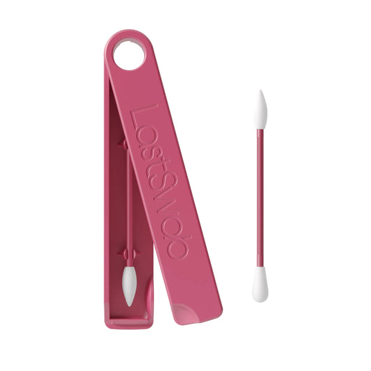 LastSwab Reusable Beauty Swabs — Gentle, Zero‑Waste Alternative to Single‑Use Cotton Swabs | Easy to Clean, Travel Case Included
