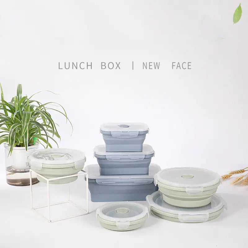 Silicone Lunch Bowl — Modern, Reusable, Microwave‑Safe