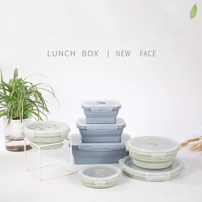 Silicone Lunch Bowl — Modern, Reusable, Microwave‑Safe